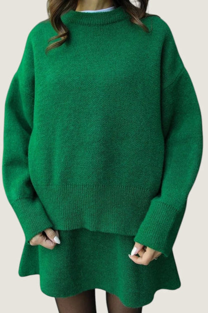 Cerise™ | Ensemble d'Hiver (Pull et Jupe Assortie) - Furniture image 1