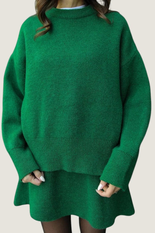 Cerise™ | Ensemble d'Hiver (Pull et Jupe Assortie) - Furniture image 1