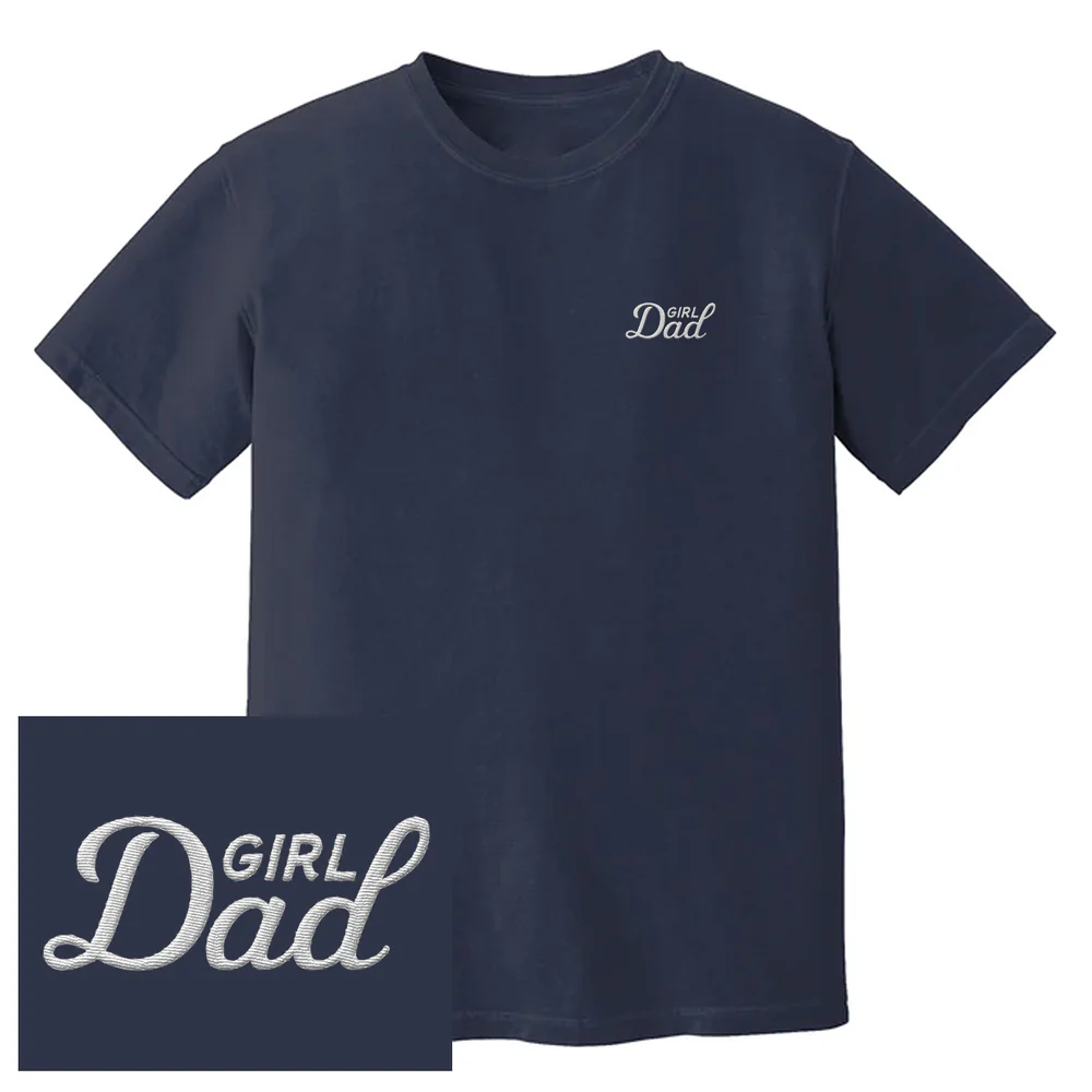 Girl Dad Embroidered Tee - Kitchen & Dining image 4