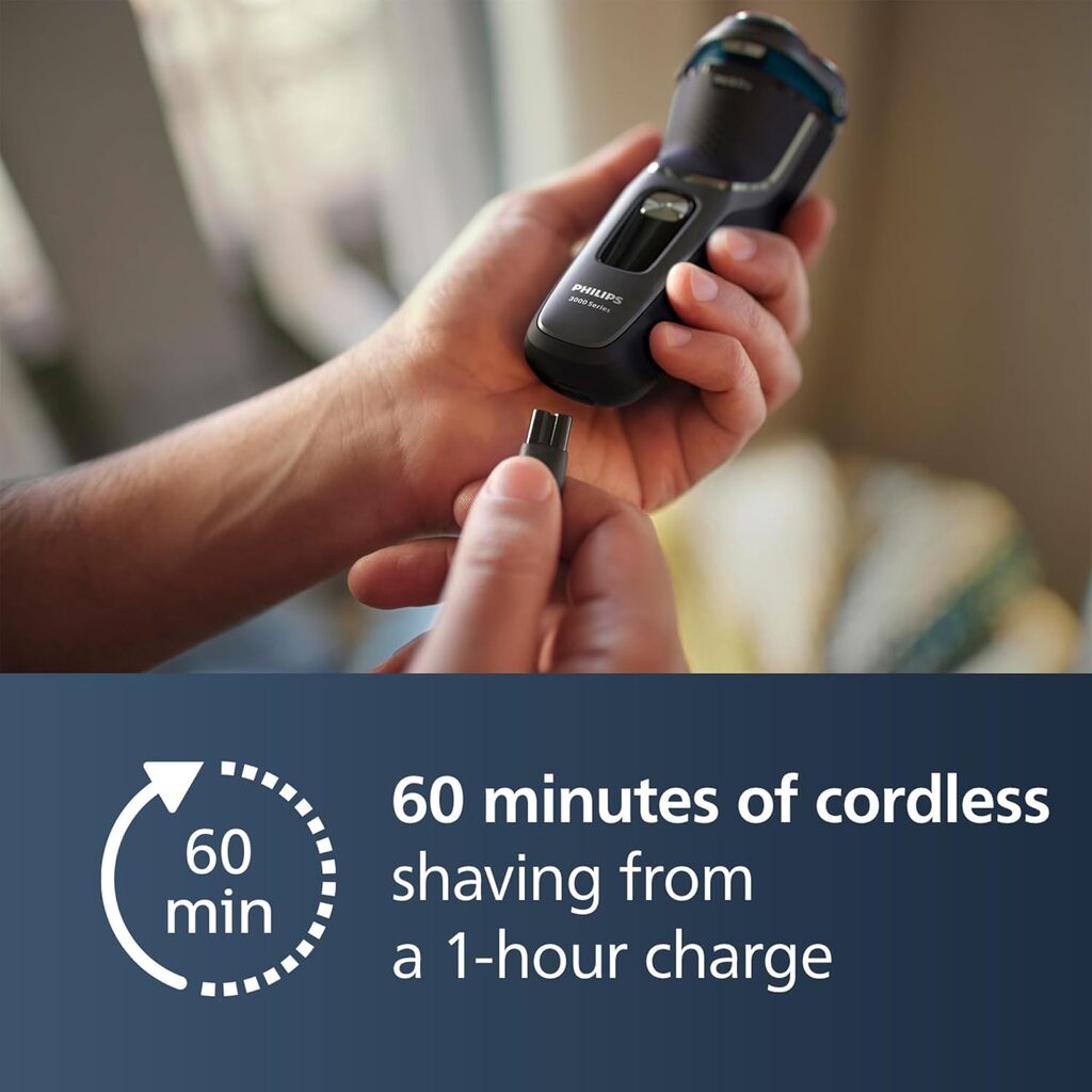 PHILIPS S3343/13 Electric Shaver Series 3300 Wet & Dry - Apparel image 5