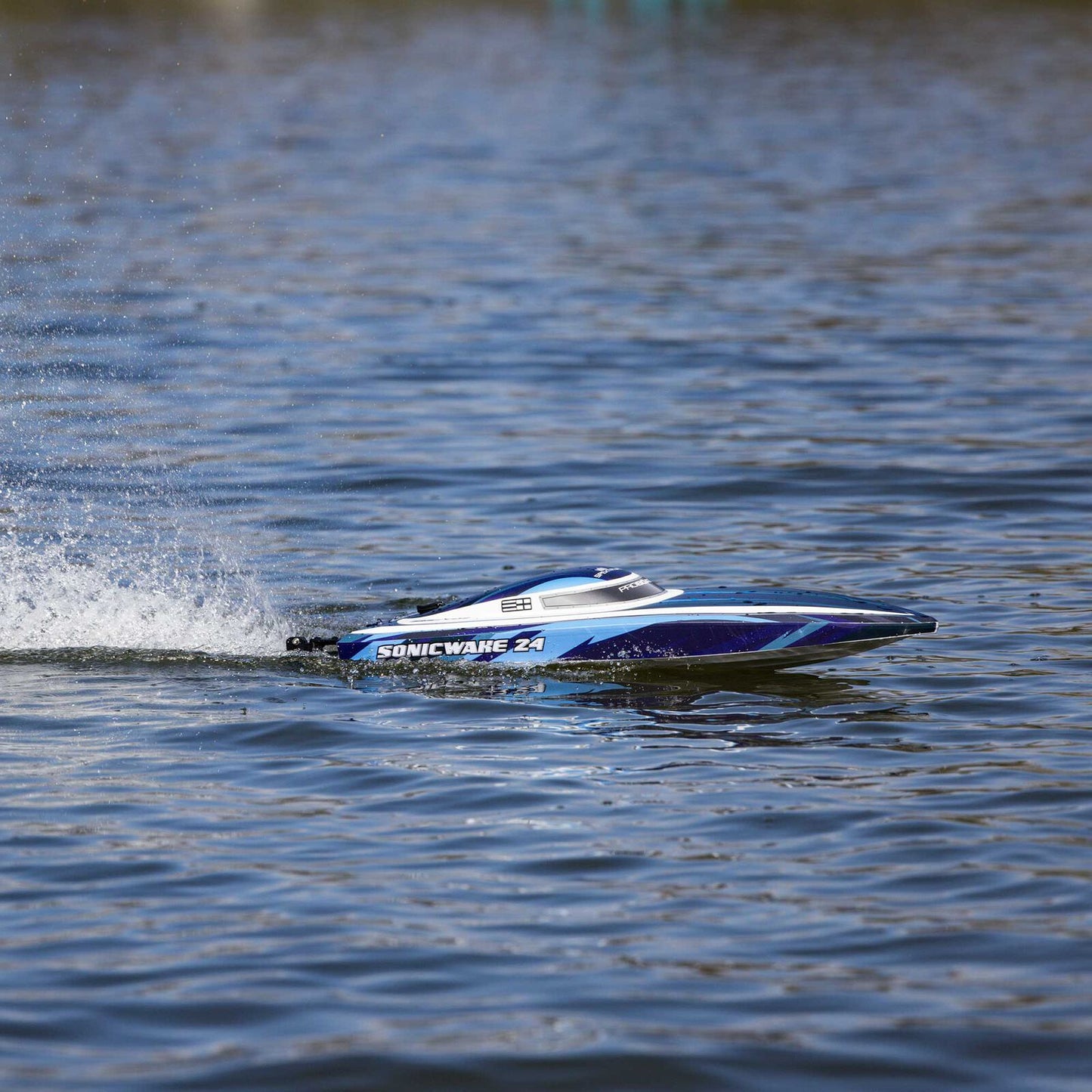 PRB-1992T2 Sonicwake 24" Self-Righting Brushless Deep-V RTR, Blue - Gadgets image 12