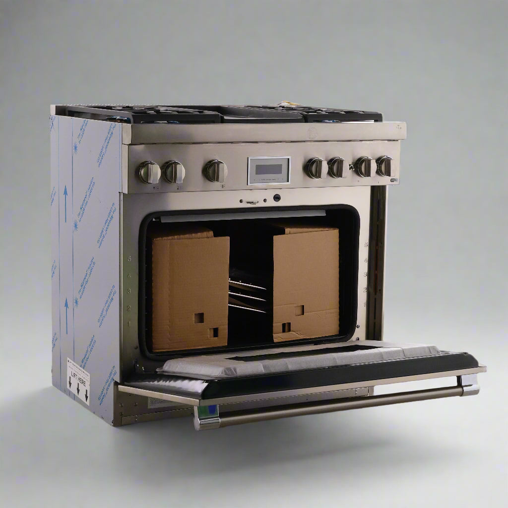 Thermador 36 Inch Dual Fuel Range with Griddle, Stainless Steel - PRD364WDHC - Misc image 3