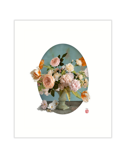 Peach and Pink Arrangement - Kitchen & Dining image 1