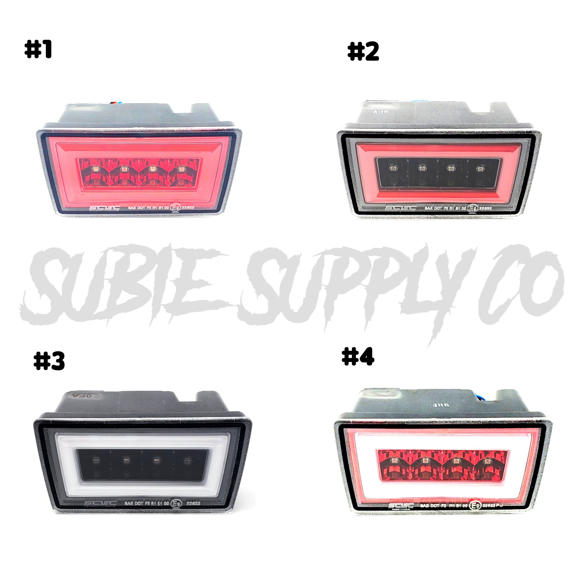 SSC V3 F1 LED REAR FOG/BRAKE LIGHT - WITHOUT QUICK CONNECT HARNESS - Kitchen & Dining image 1