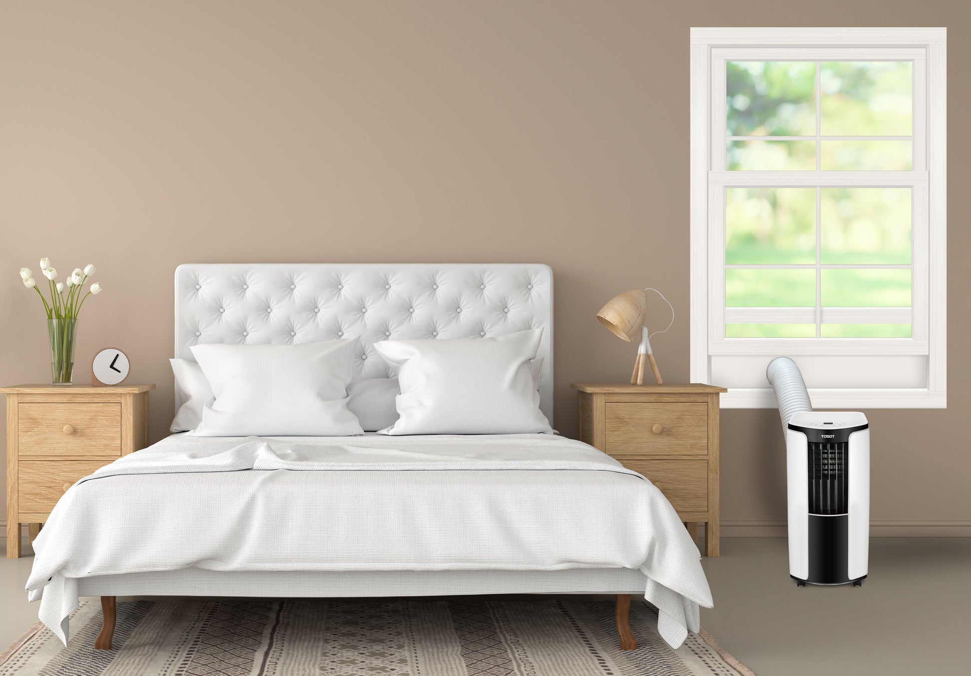 Tosot Portable and Quiet Air Conditioner - 10 000 BTU with Remote Control, Built-In Dehumidifier, Model GPC06AK-A3NNA1C - Small Appliances image 5