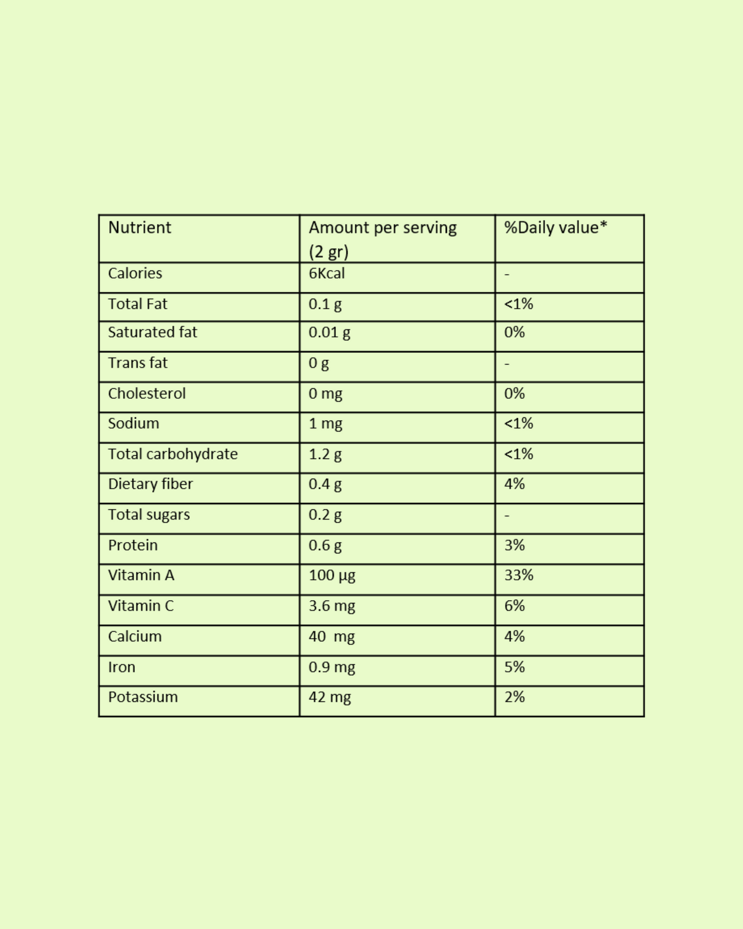 Energyze™ Moringa Powder - Misc image 2