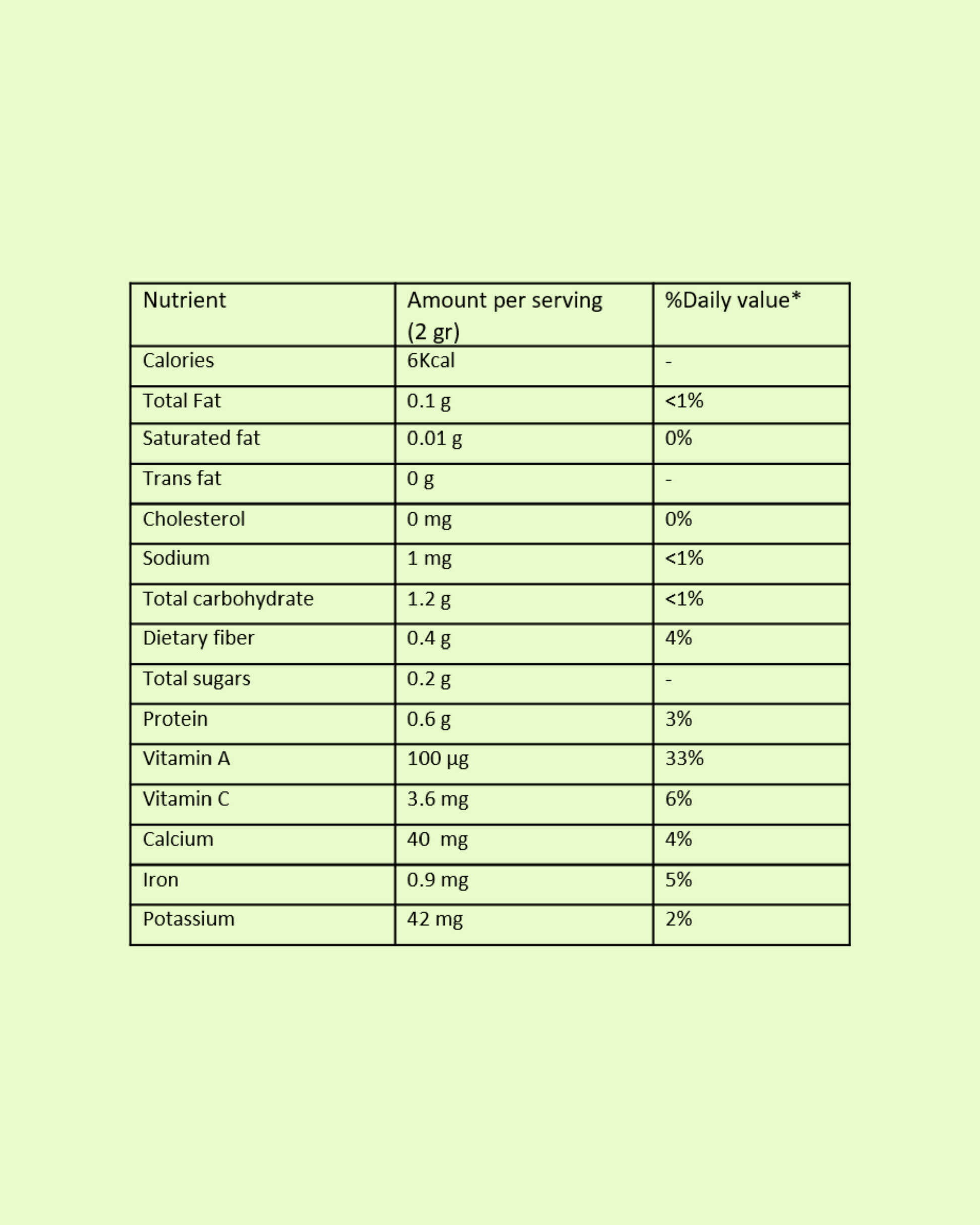 Energyze™ Moringa Powder - Misc image 2
