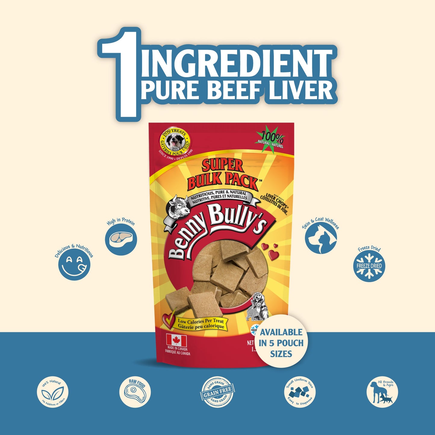 Benny Bullys Liver Chops® (Dog) - Athletic image 3