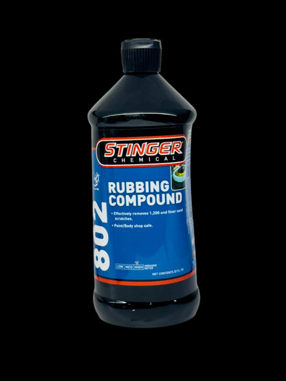 Stinger Chemical 802 Rubbing Compound- (32 FL. oz./946mL) - Kitchen & Dining image 1