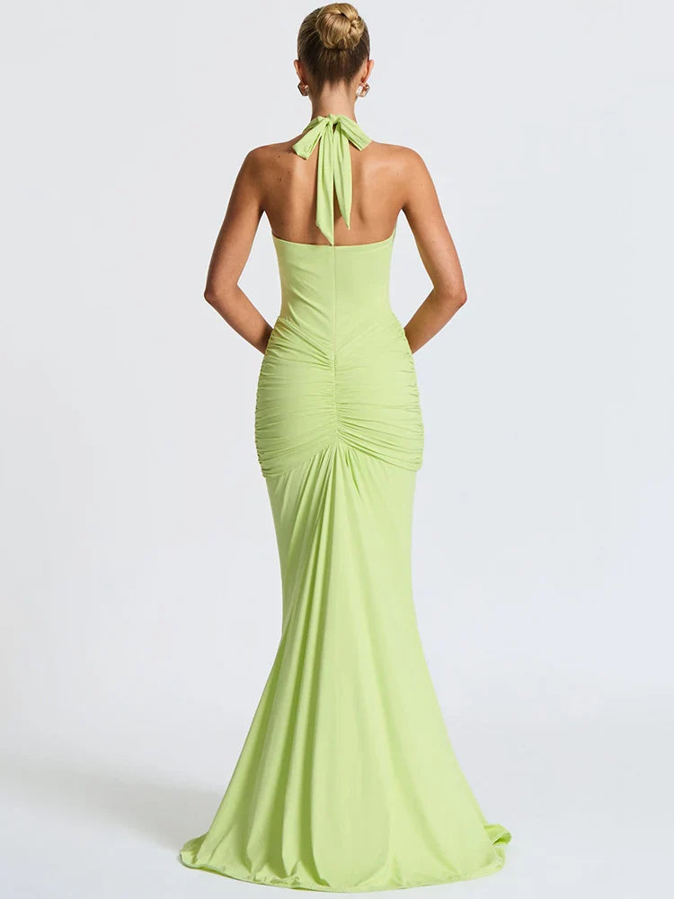 Verona Maxi Dress - Lime Green - Apparel image 4