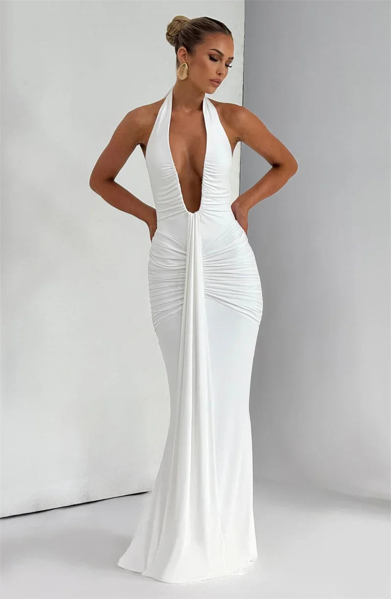 Verona Maxi Dress - White Elegance - Accessories image 5