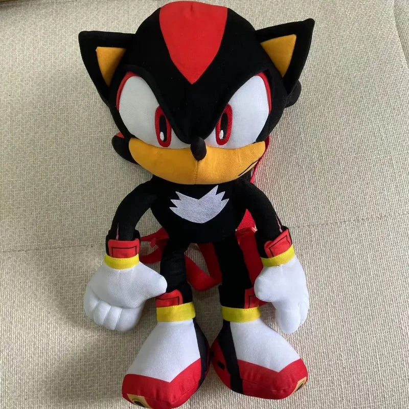 Classic Game Character Black Shadow 55CM Plush Backpack  Anime Silver Doll Children's Comfort Toy Birthday Christmas Gift - Toys & Games image 2