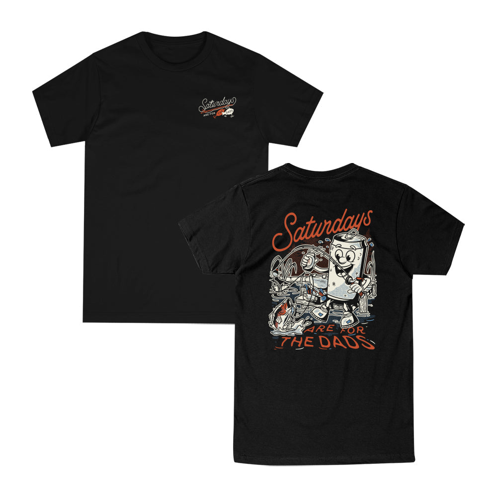 Saturdays Are For The Dads Fishing Tee - Kitchen & Dining image 3