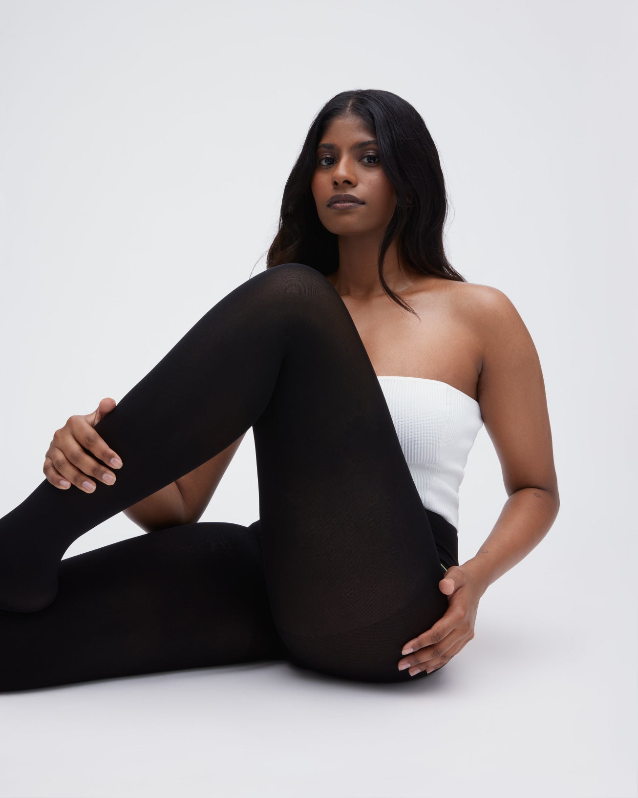 Semi Opaque Rip-Resist Tights - Misc image 2