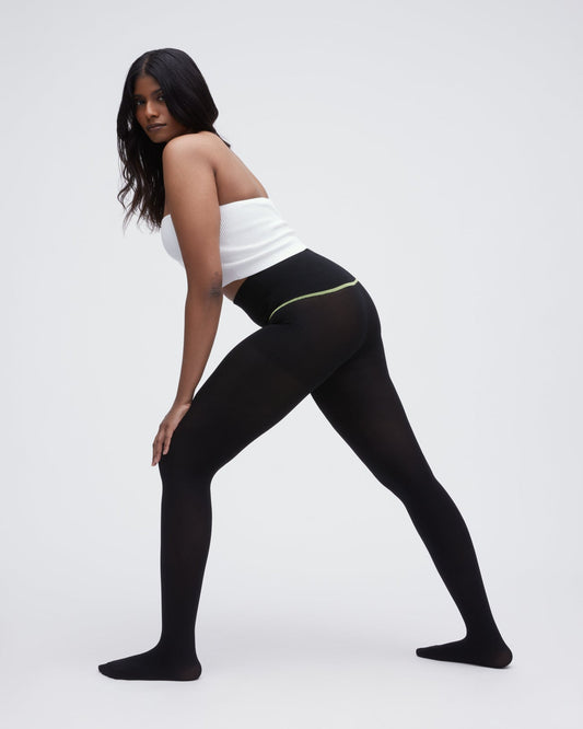 Semi Opaque Rip-Resist Tights - Misc image 1