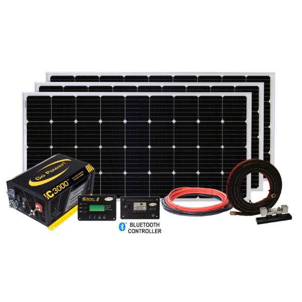 [GO POWER!] Solar Extreme Charging System (600 watts + 3000w PSW Inverter) - Misc image 1