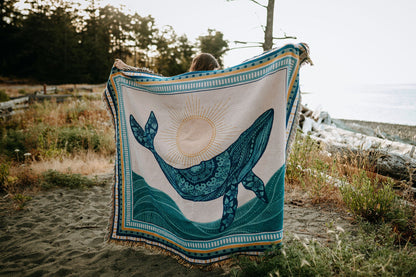 Sunrise Humpback 2.0 Woven Blanket 100% Cotton - Misc image 8