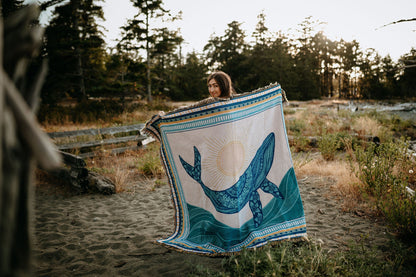 Sunrise Humpback 2.0 Woven Blanket 100% Cotton - Misc image 6