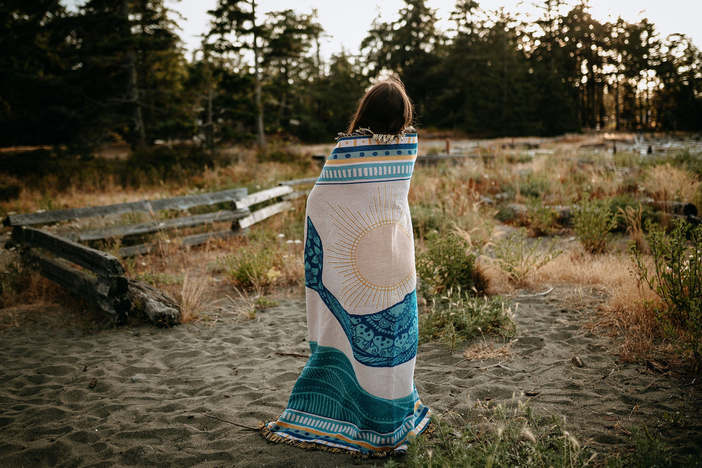 Sunrise Humpback 2.0 Woven Blanket 100% Cotton - Misc image 5