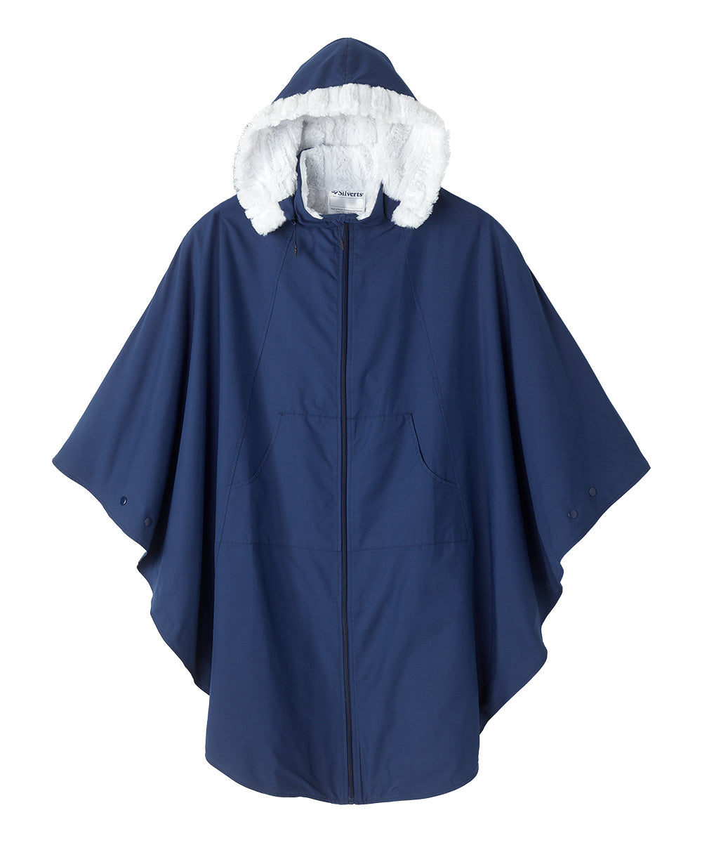 Unisex Luxurious Fur-Lined Winter Wheelchair Cape - Misc image 17