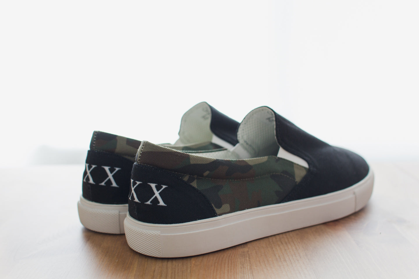 Straight Edge Camo Slip On - Shoes image 1