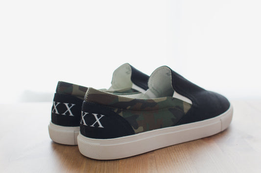 Straight Edge Camo Slip On - Shoes image 1