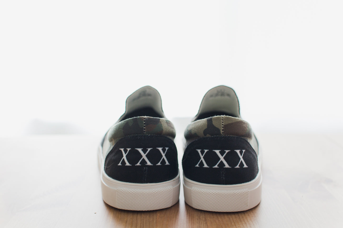 Straight Edge Camo Slip On - Shoes image 4