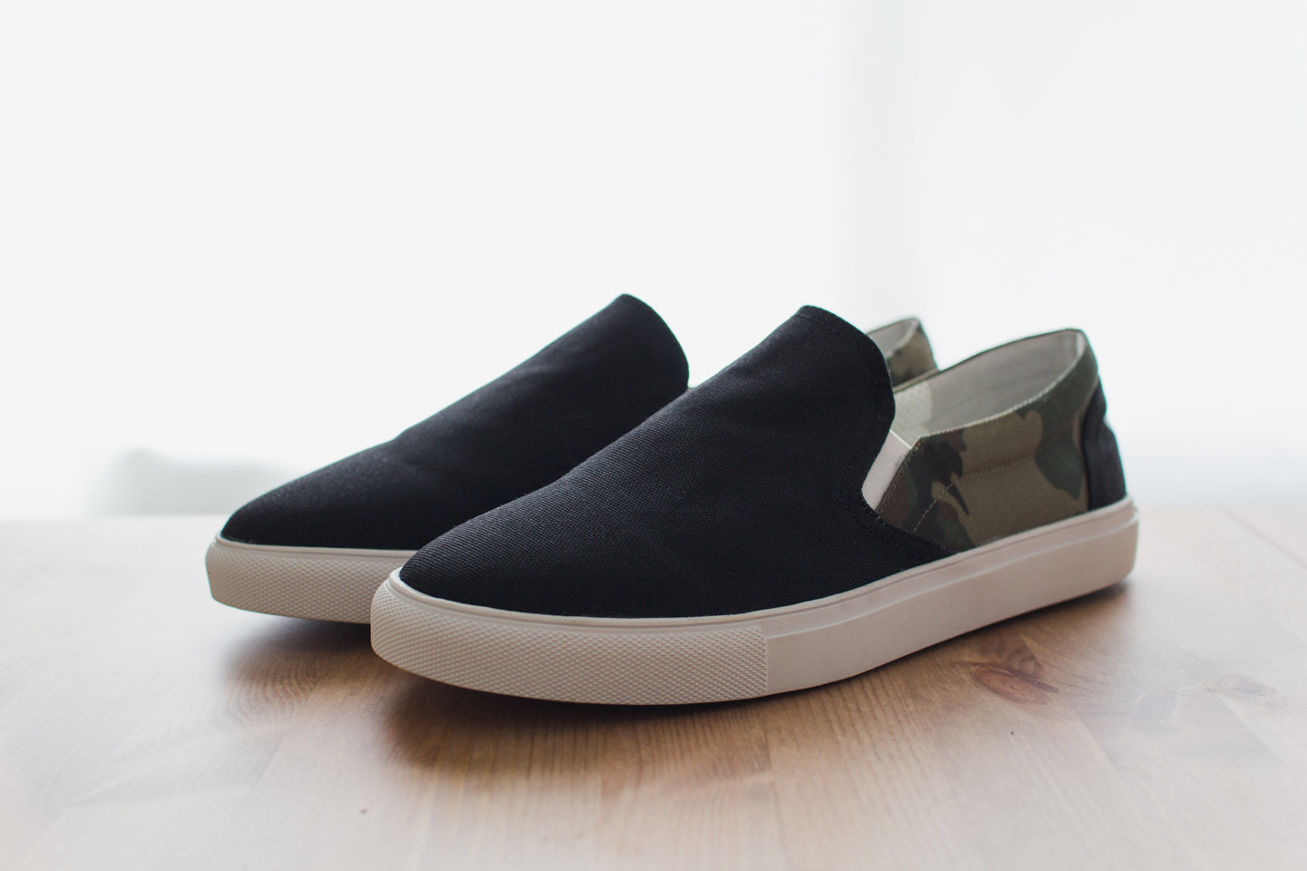 Straight Edge Camo Slip On - Shoes image 5