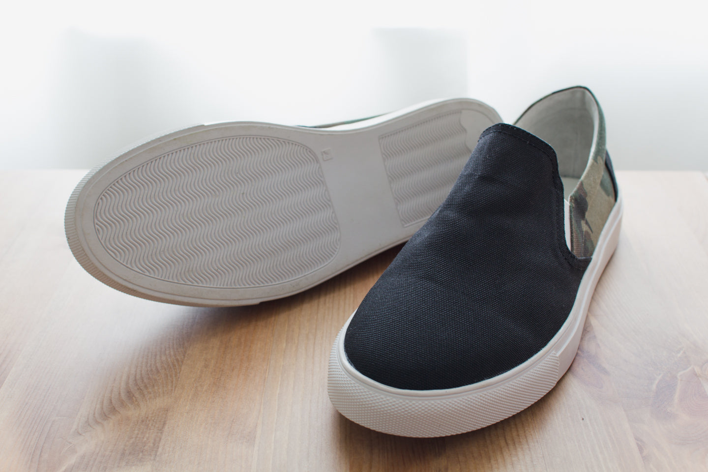 Straight Edge Camo Slip On - Shoes image 6