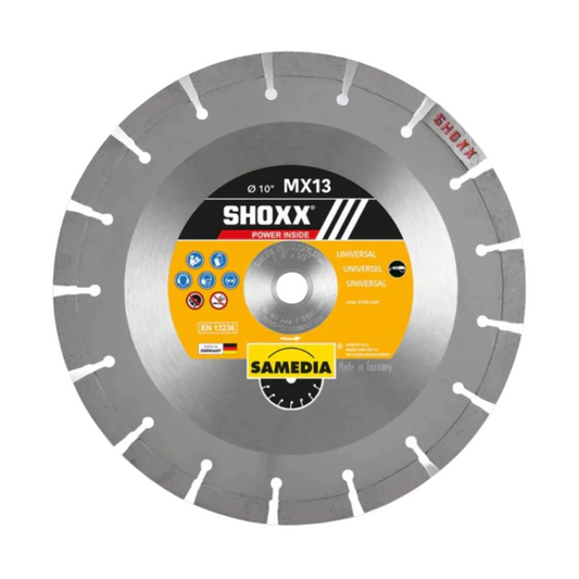 Samedia Shoxx MX13 12” General Purpose Diamond Blade - Jewelry image 1