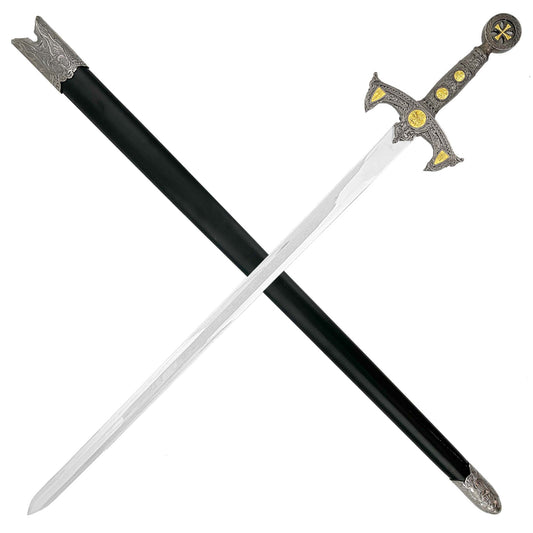 Sanctified Steel The Templar’s Sword - Home Decor image 1