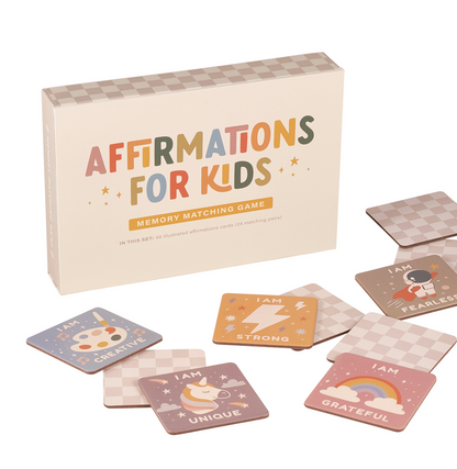 Affirmations for Kids Memory Matching Game - Toys & Games image 2