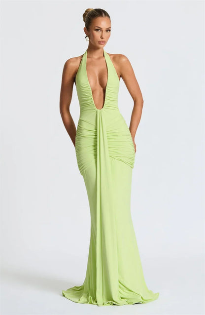 Verona Maxi Dress - Lime Green - Apparel image 7