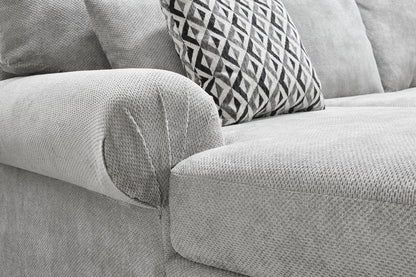 Jupiter 4-Piece Sectional with Left-Facing Chaise - Ash Grey - Furniture image 5