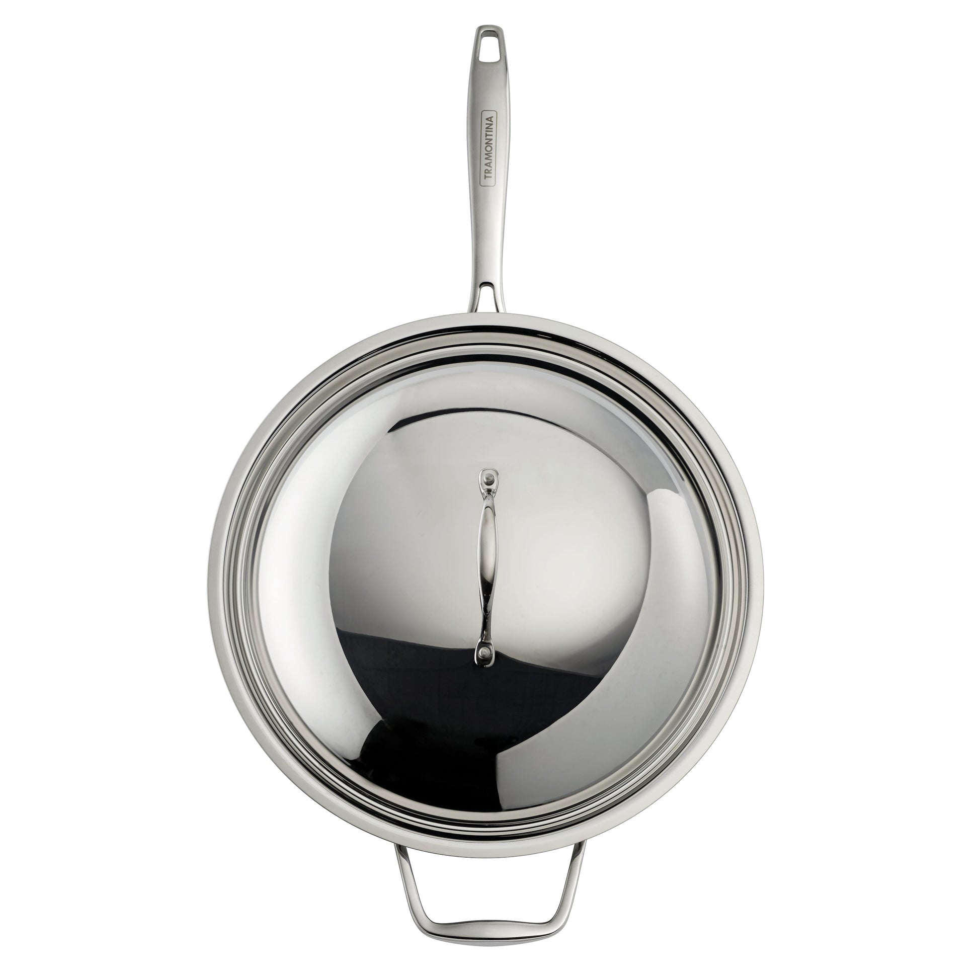 Signature 12.5 Inch Tri-Ply Clad Stainless Steel Wok - Kitchen & Dining image 5