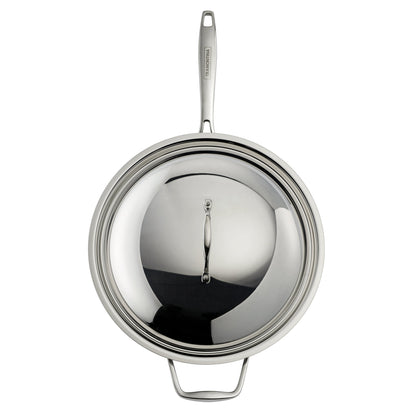 Signature 12.5 Inch Tri-Ply Clad Stainless Steel Wok - Kitchen & Dining image 5