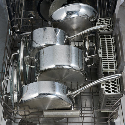 Tri-Ply Clad Stainless Steel Cookware Set with Glass Lids - Kitchen & Dining image 10