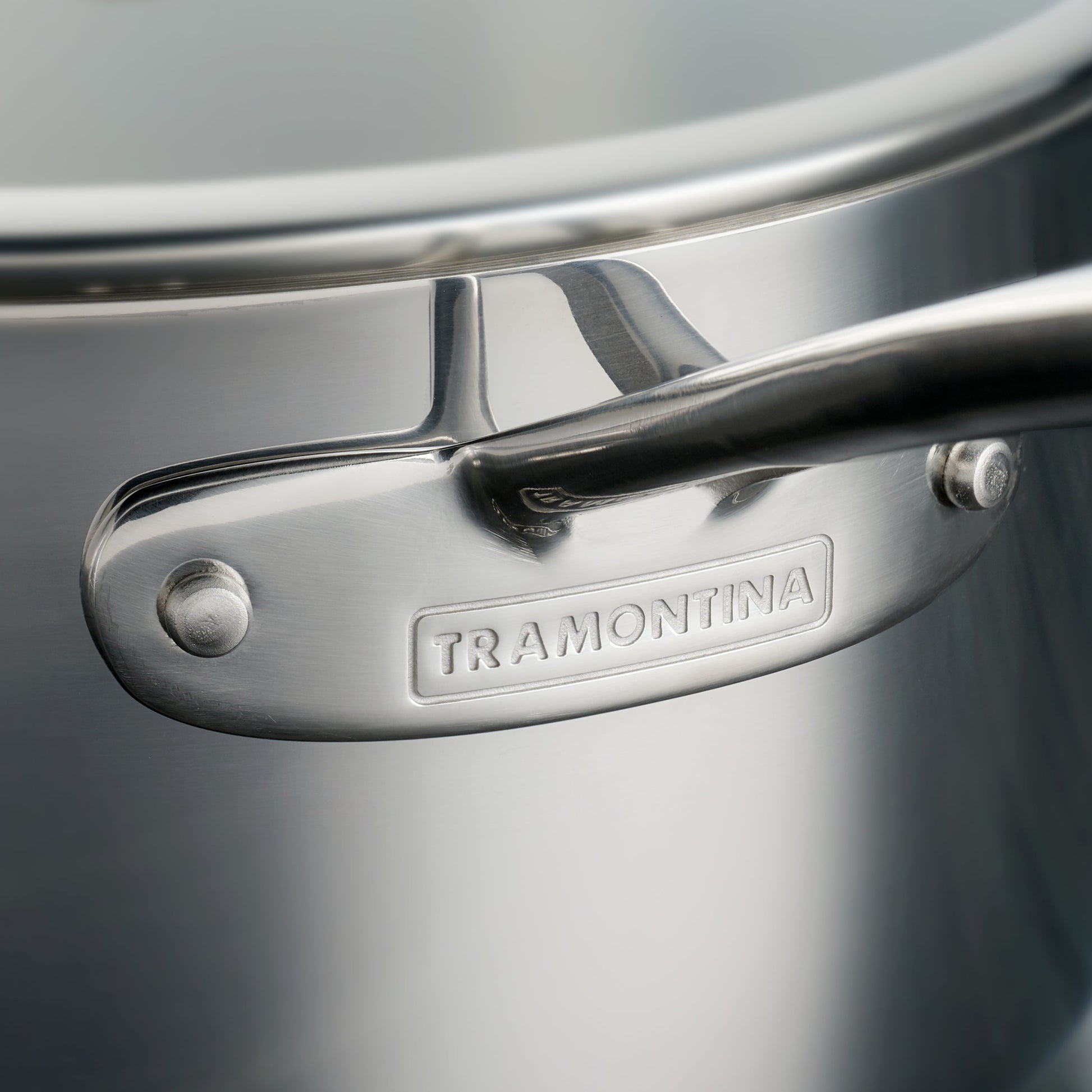 Tri-Ply Clad Stainless Steel Cookware Set with Glass Lids - Kitchen & Dining image 8