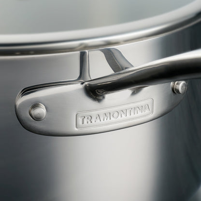 Tri-Ply Clad Stainless Steel Cookware Set with Glass Lids - Kitchen & Dining image 8