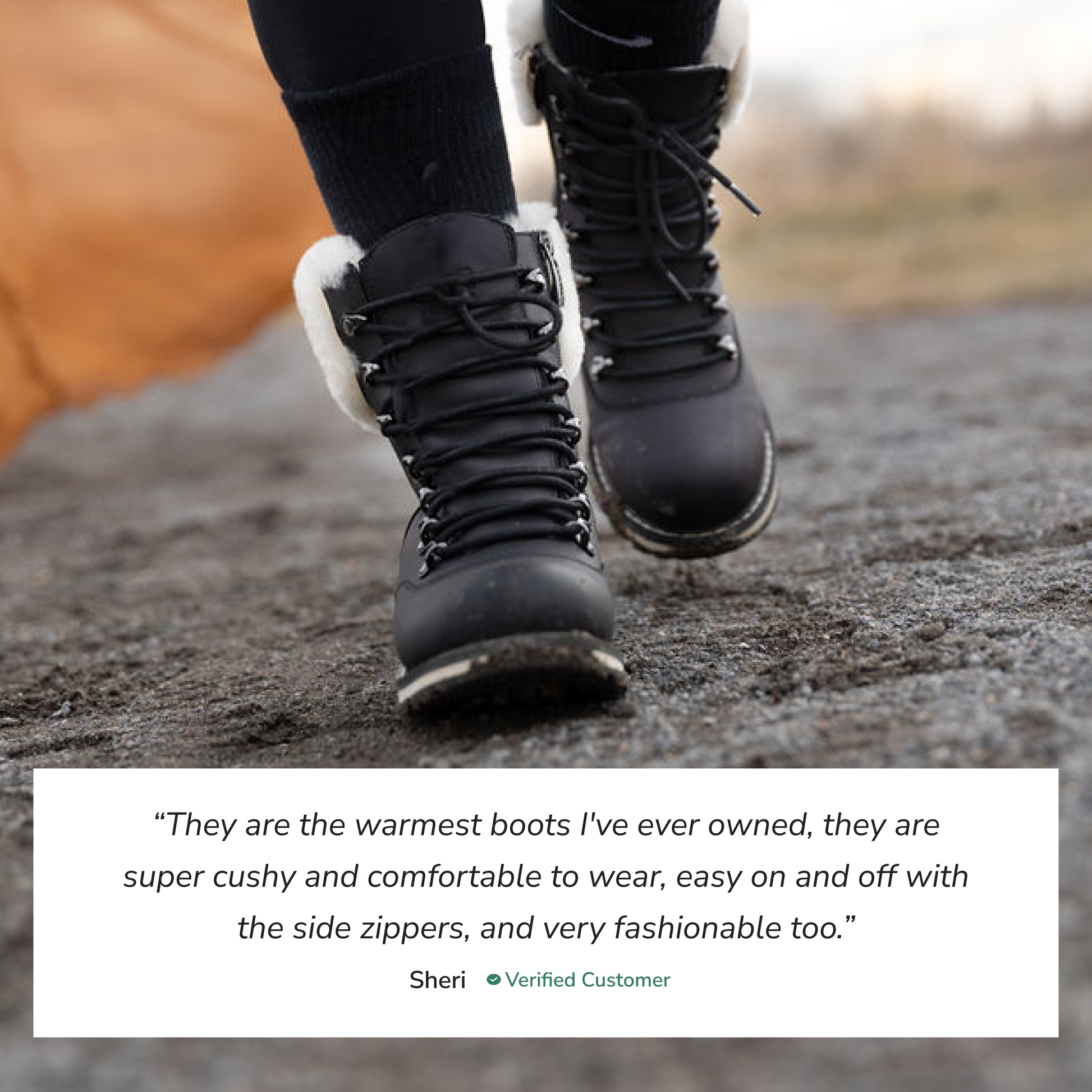 CAMBRIDGE | Women's Winter Boot Black Lager - Kitchen & Dining image 7