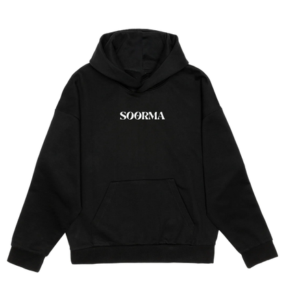 THE ENLIGHTENED ONE PREMIUM HEAVYWEIGHT HOODIE - BLACK - Apparel image 2