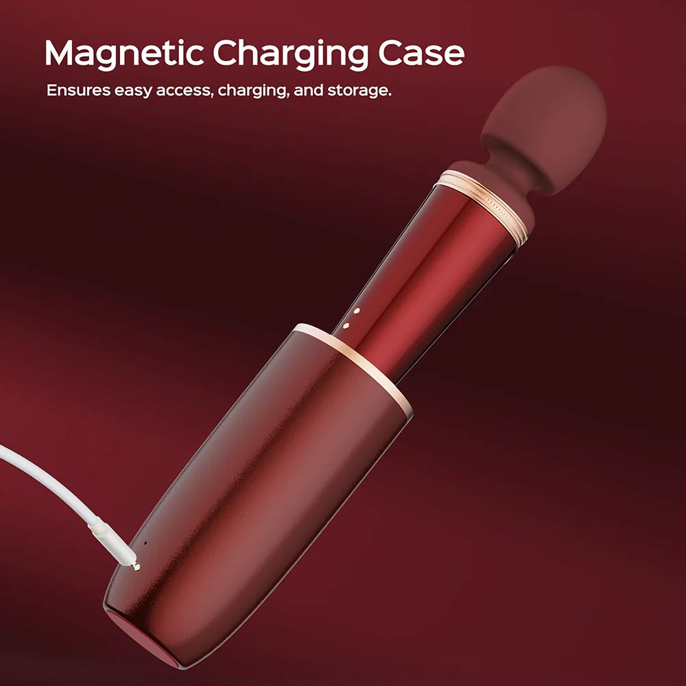 Stormi Powerful Heating Wand Vibrator with Charging Case - Misc image 3
