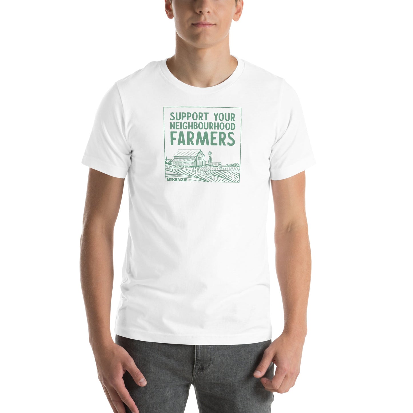 "Support Your Neighbourhood Farmers" Unisex T-Shirt - Misc image 9