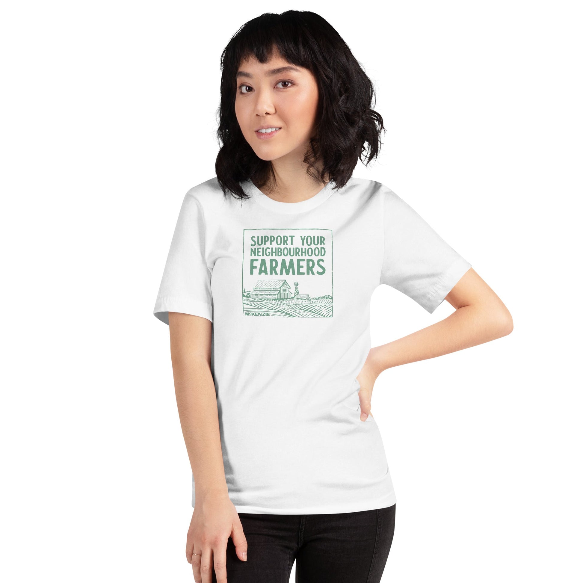 "Support Your Neighbourhood Farmers" Unisex T-Shirt - Misc image 4