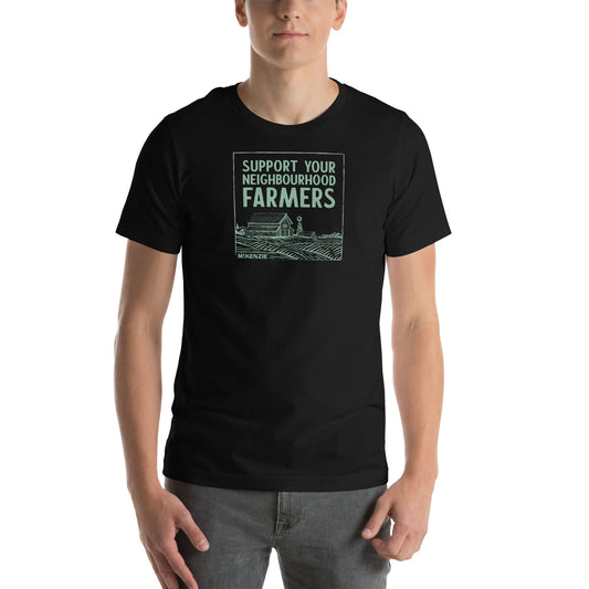 "Support Your Neighbourhood Farmers" Unisex T-Shirt - Misc image 1