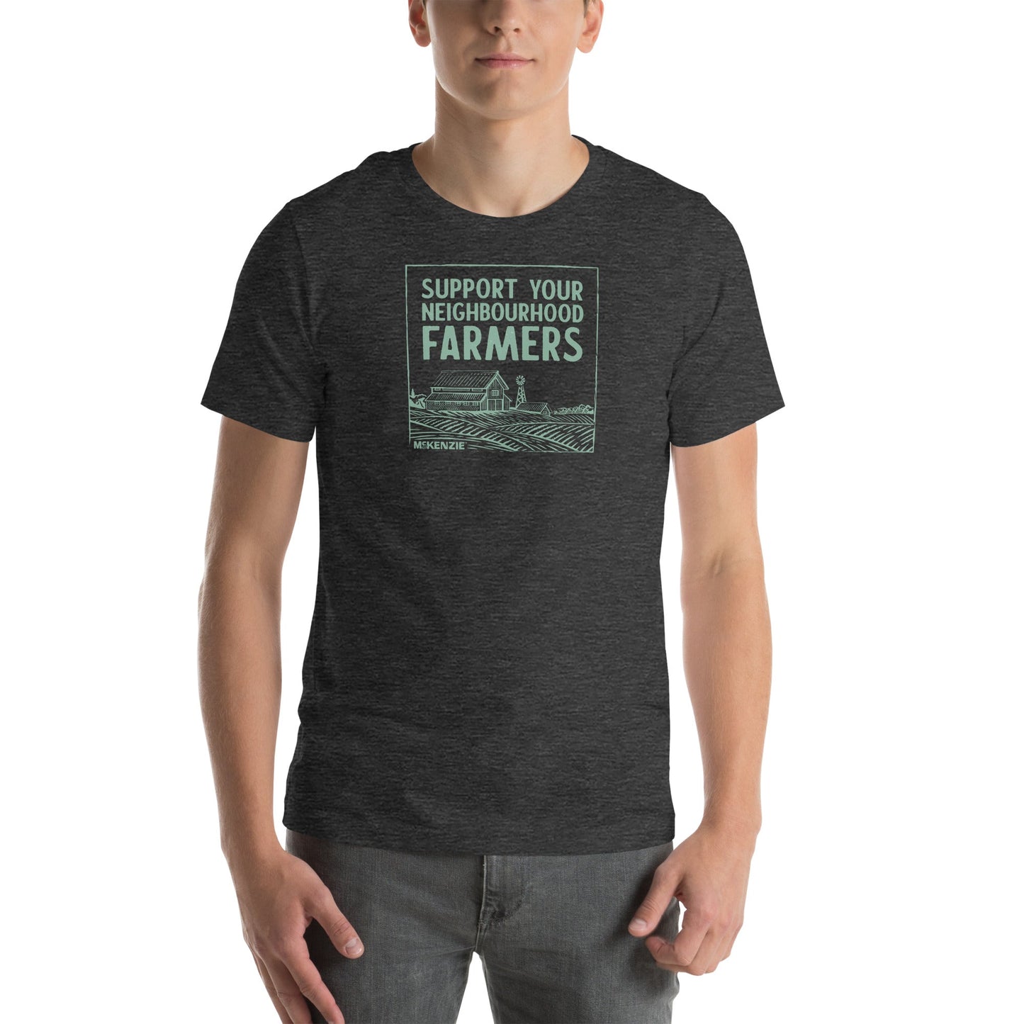 "Support Your Neighbourhood Farmers" Unisex T-Shirt - Misc image 7