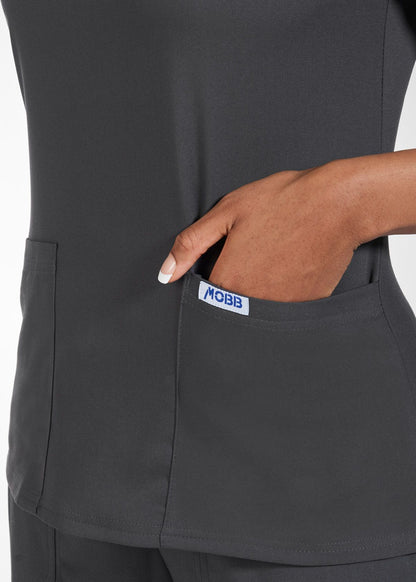 T3030 Mobb Mentality Scrubs The Rosey V-Neck Top (XXS - 3XL) - Furniture image 8
