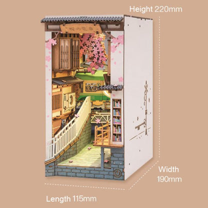 Sakura Tram | Robotime Rolife TGB01 DIY Miniature Book Nook Kit - Kitchen & Dining image 2