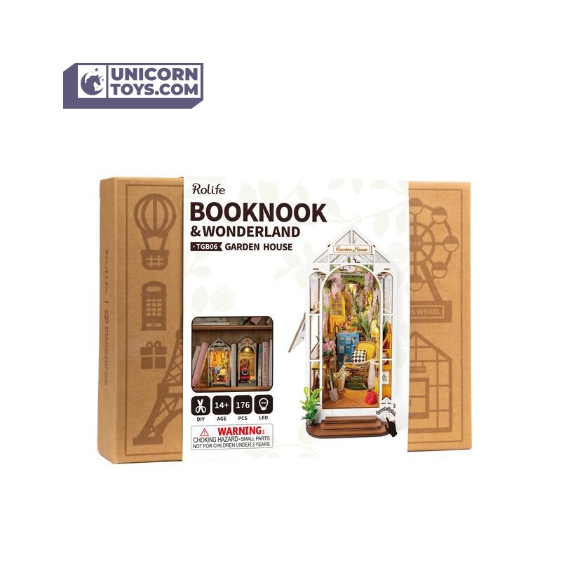 Garden House | Robotime Rolife TGB06 DIY Miniature Book Nook Kit - Kitchen & Dining image 10