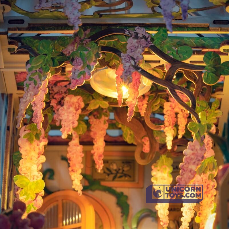 Garden House | Robotime Rolife TGB06 DIY Miniature Book Nook Kit - Kitchen & Dining image 8